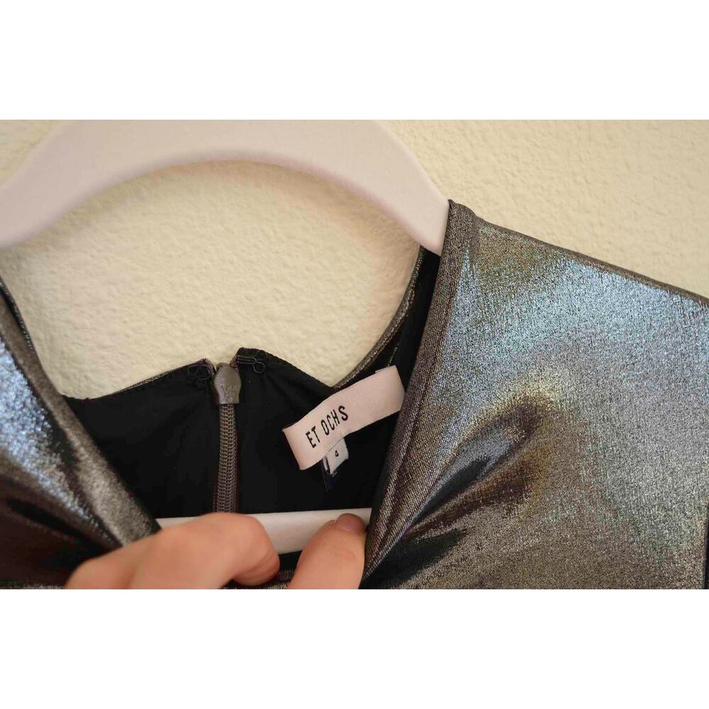 Et Ochs Metallic Mini Dress - Picture 5 of 6